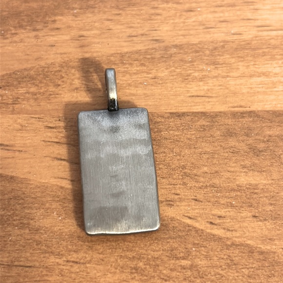 Silver tone “Have Faith“ Necklace Pendant - Picture 4 of 5